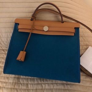 Hermes herbag zip (used)